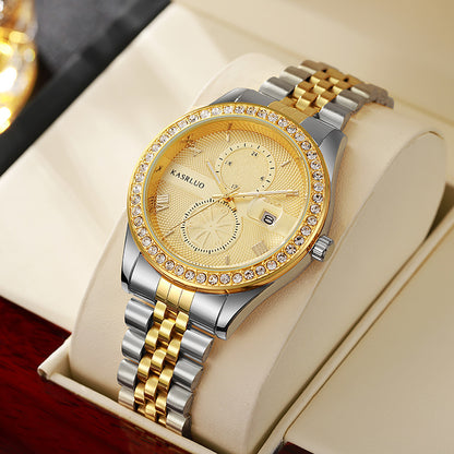 Kasrluo Mens Business Casual Quartz Watch