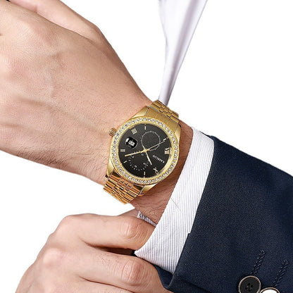 Kasrluo Mens Business Casual Quartz Watch