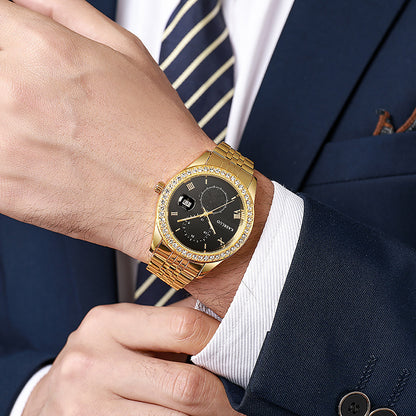 Kasrluo Mens Business Casual Quartz Watch