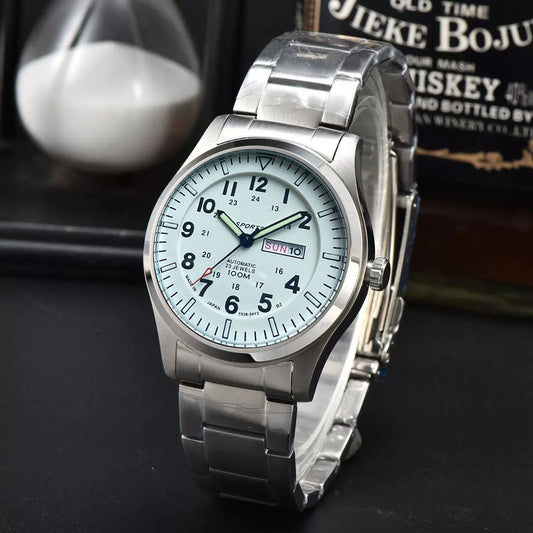 Mens Calendar Sport Wristwatch