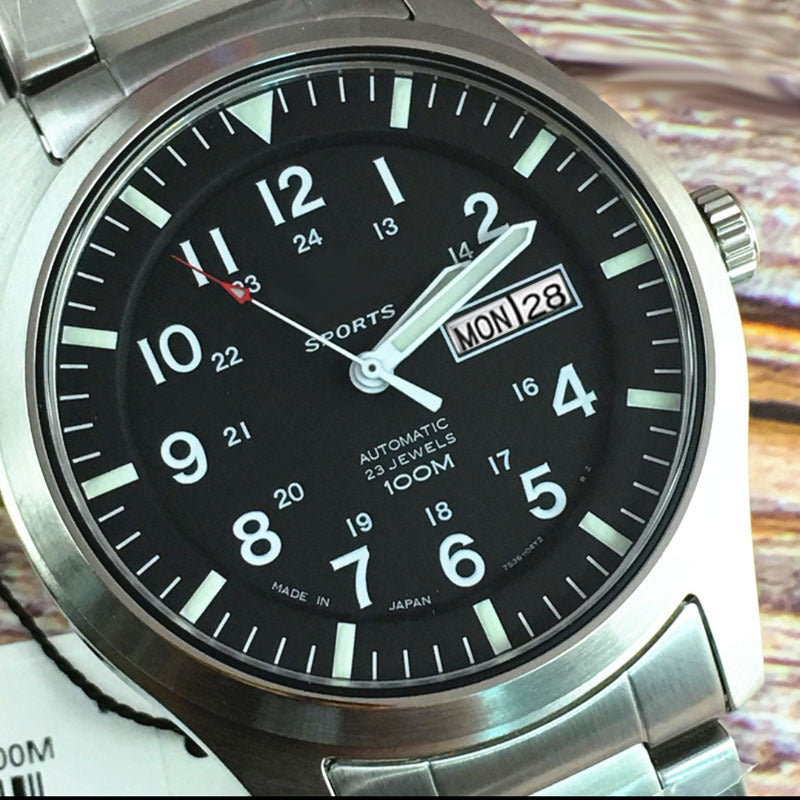 Mens Calendar Sport Wristwatch