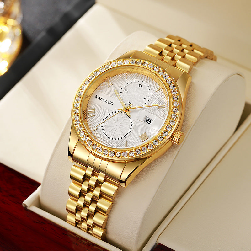 Kasrluo Mens Business Casual Quartz Watch