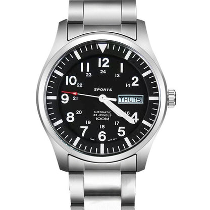 Mens Calendar Sport Wristwatch