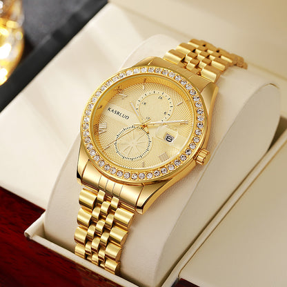 Kasrluo Mens Business Casual Quartz Watch