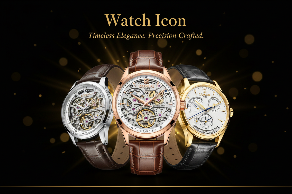 Watch Icon Luxury Banner
